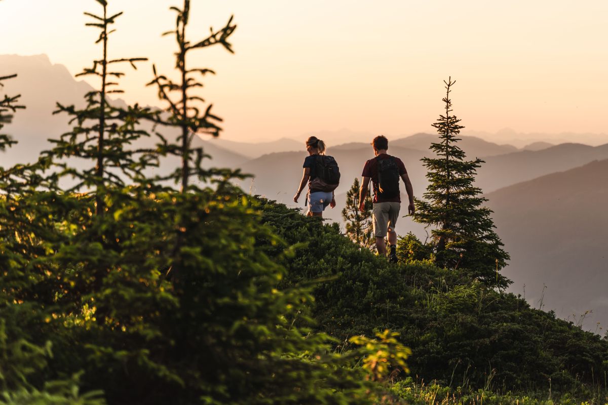Wandern michaelgeissler am Pöchtlhof in Leogang
